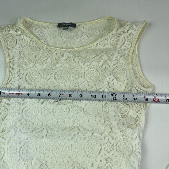 Neiman Marcus Sheer Lace Slip Maxi Dress size 4 Slip Whimsigoth Fairy sheer Boho - Picture 8 of 13
